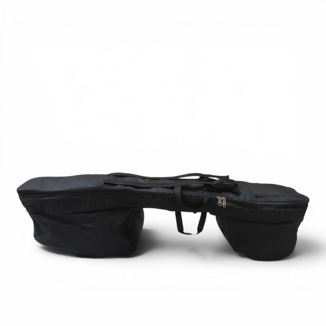 Madhura Veena Soft Rexine Cover | Padded Gig Bag with Accessory Pocket | Lightweight Travel Bag