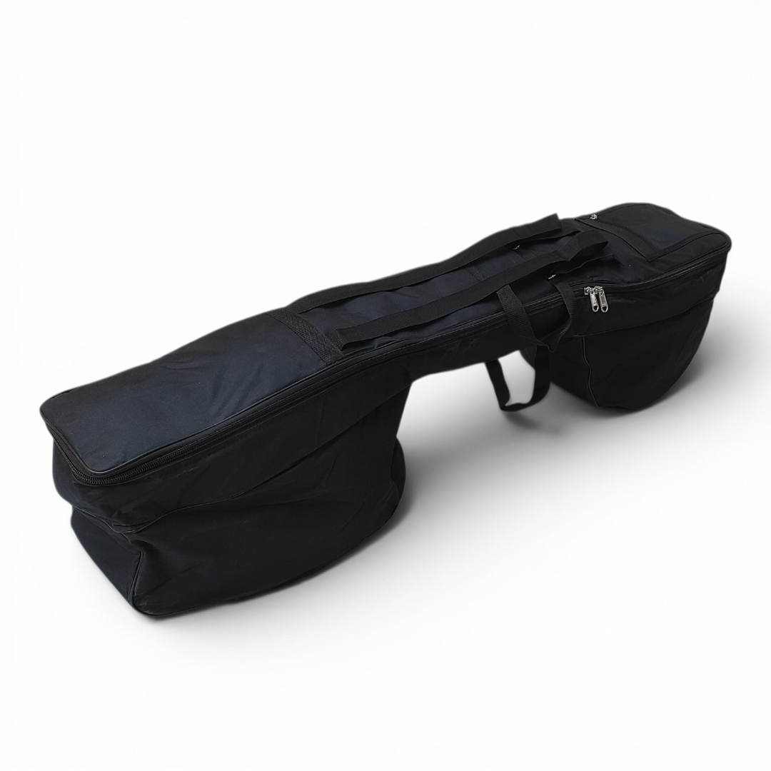 Madhura Veena Soft Rexine Cover | Padded Gig Bag with Accessory Pocket | Lightweight Travel Bag