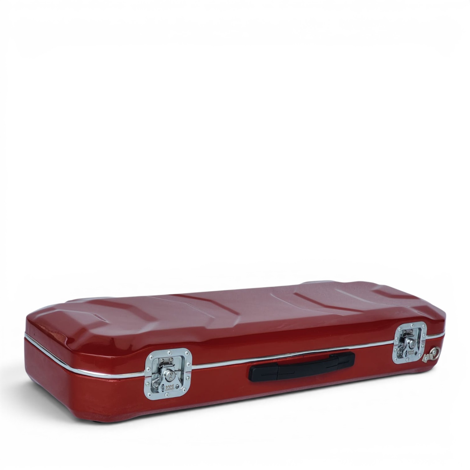 Premium Single Violin Fiberglass Case – Cherry  - Red
