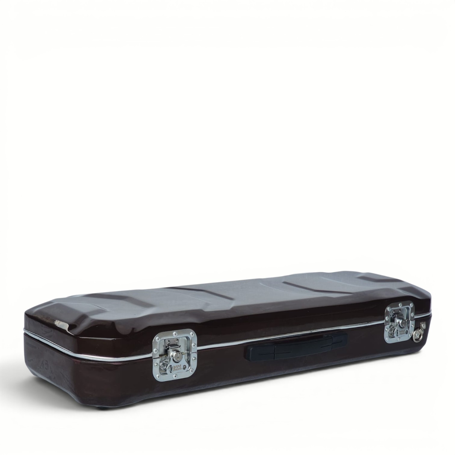 Premium Single Violin Fiberglass Case – Dark Brown