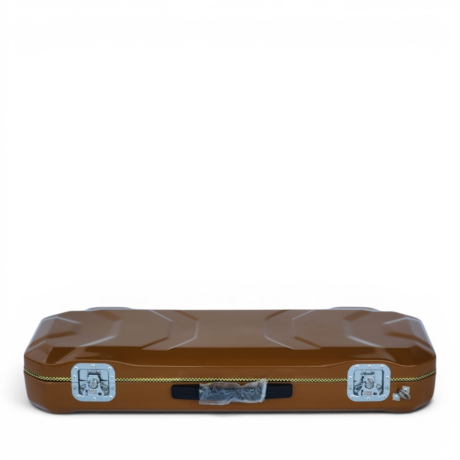 Premium Single Violin Fiberglass Case – Golden Brown