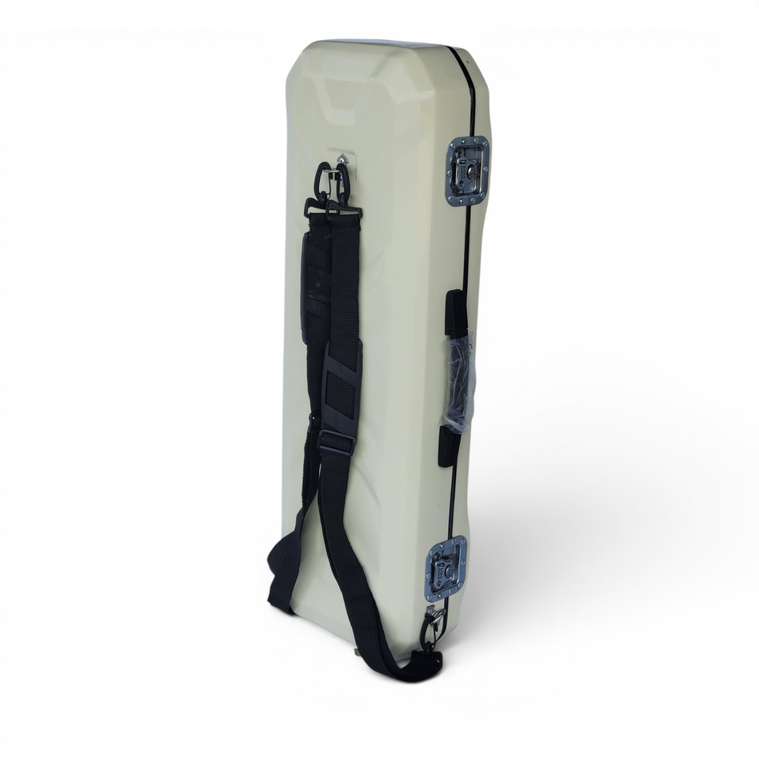 Premium Single Violin Fiberglass Case – Ivory