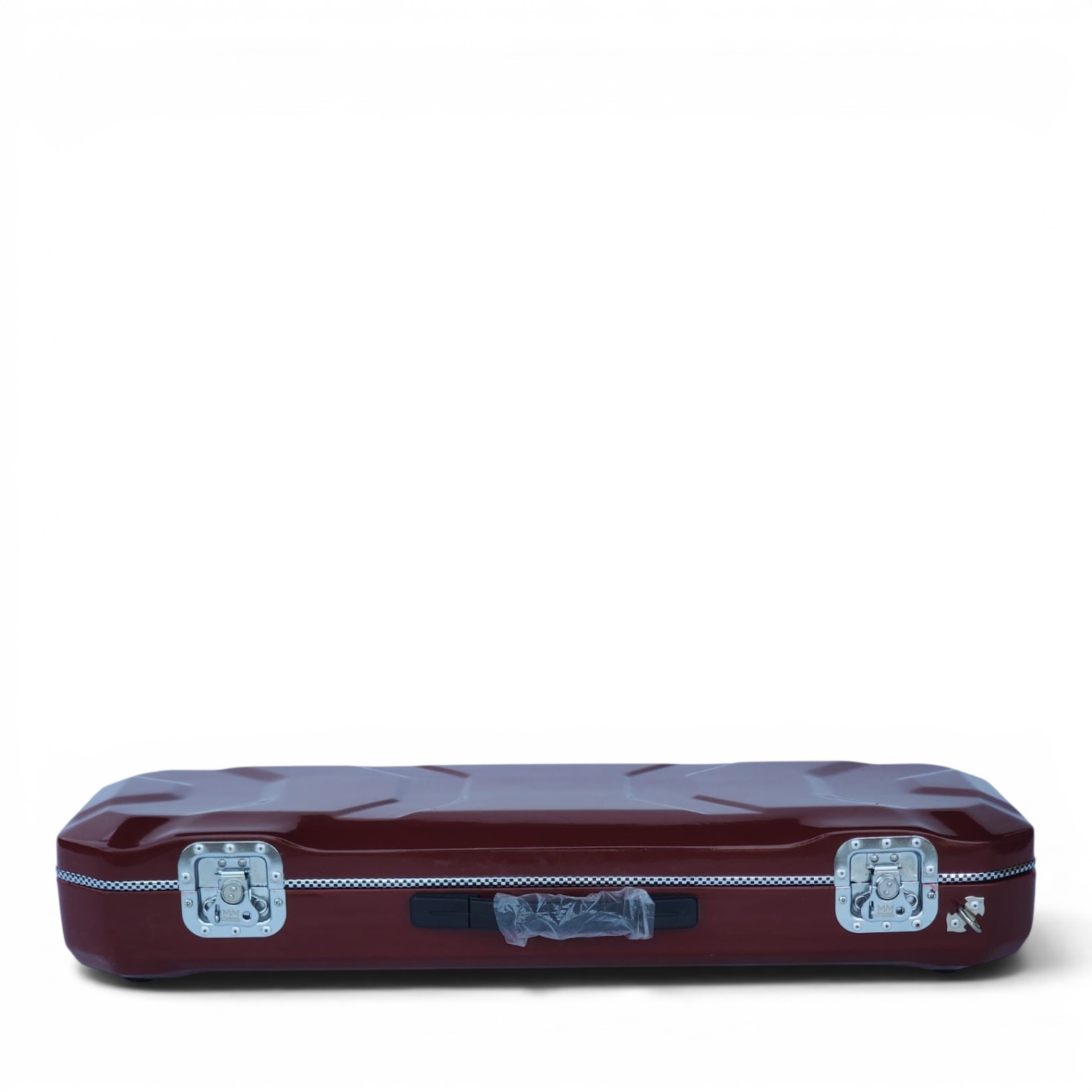 Premium Single Violin Fiberglass Case – Maroon