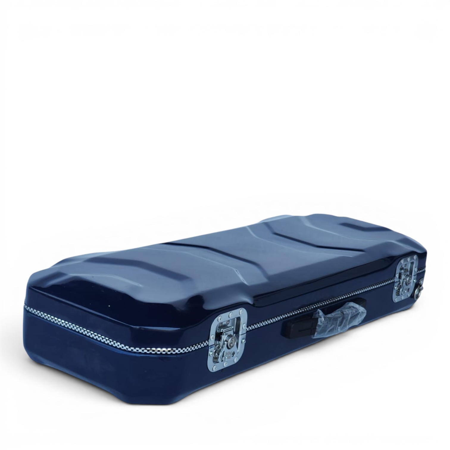 Premium Single Violin Fiberglass Case – Oxford Blue