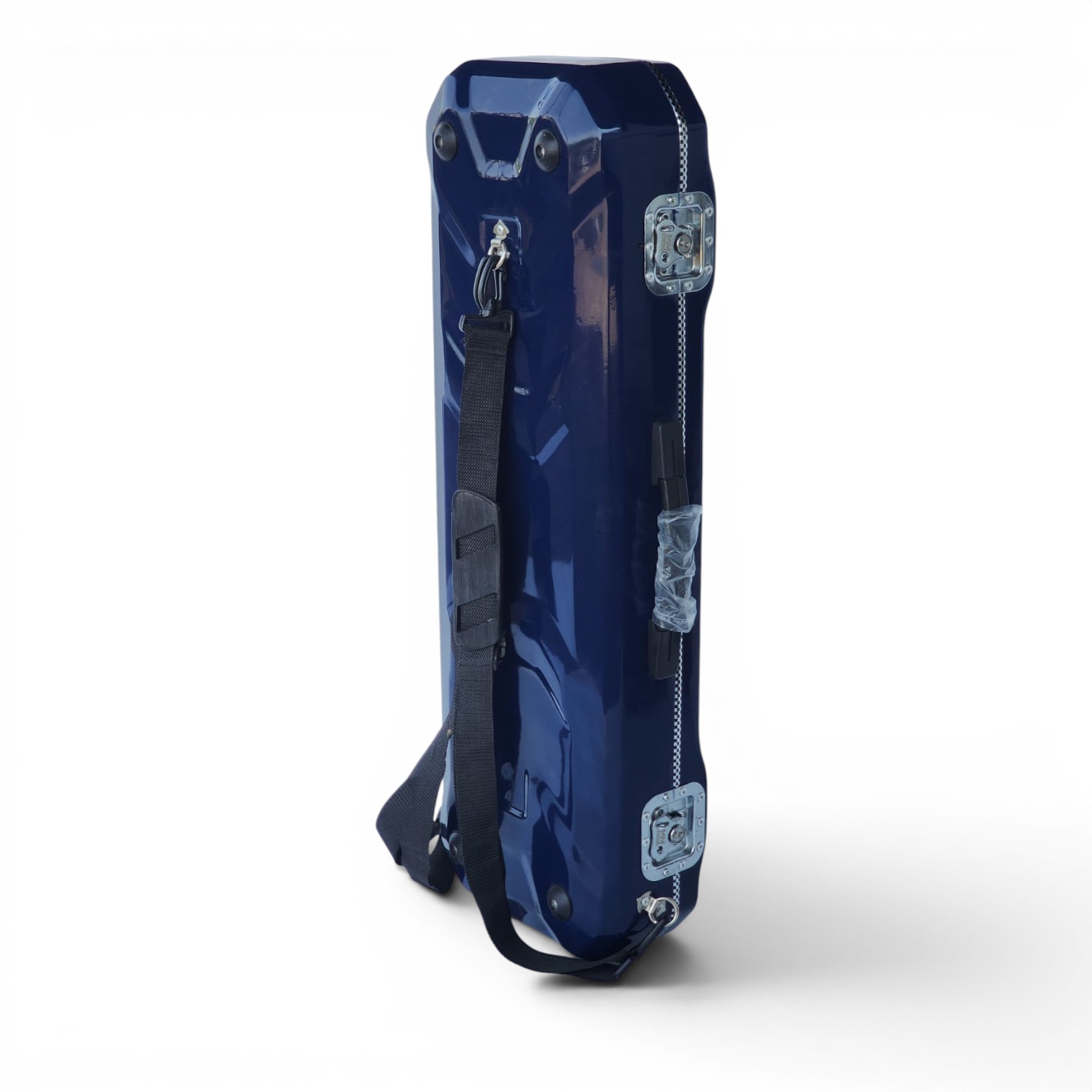 Premium Single Violin Fiberglass Case – Oxford Blue