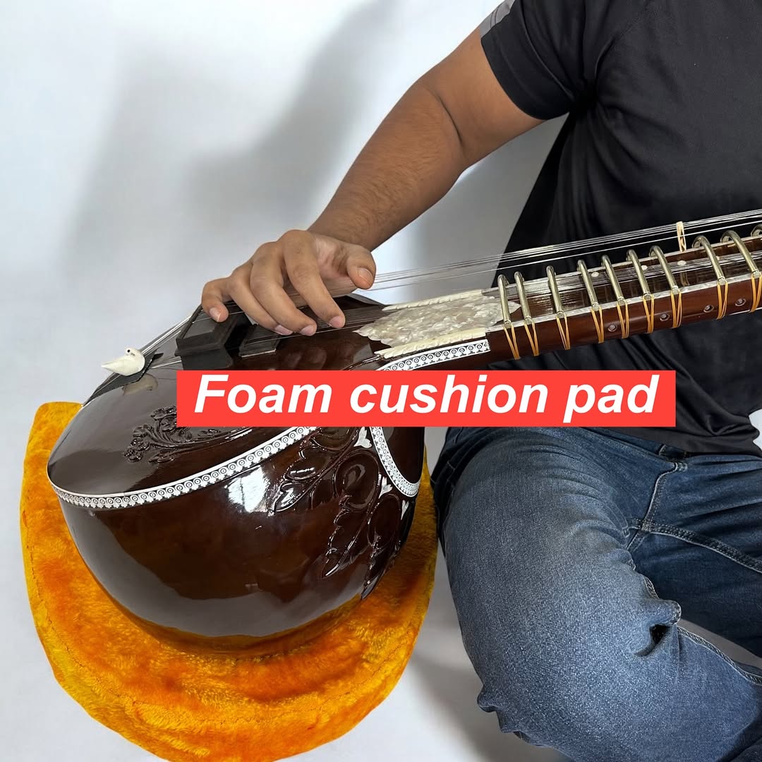 Foam Cushion Pad for Sitar - YELLOW